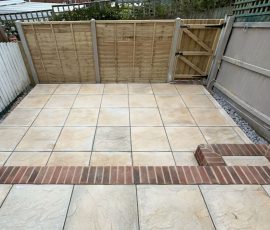 Patio construction by S Ginghams in Devizes, Wiltshire. Serving Calne, Chippenham, Marlborough, Melksham, Trowbridge